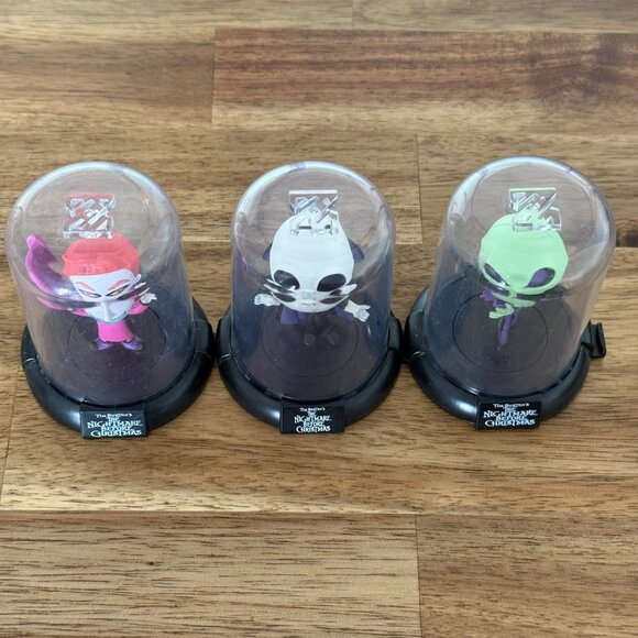 Nightmare Before Christmas Domez Set Of 3 Figures Jack Skellington, Lock - Picture 7 of 10